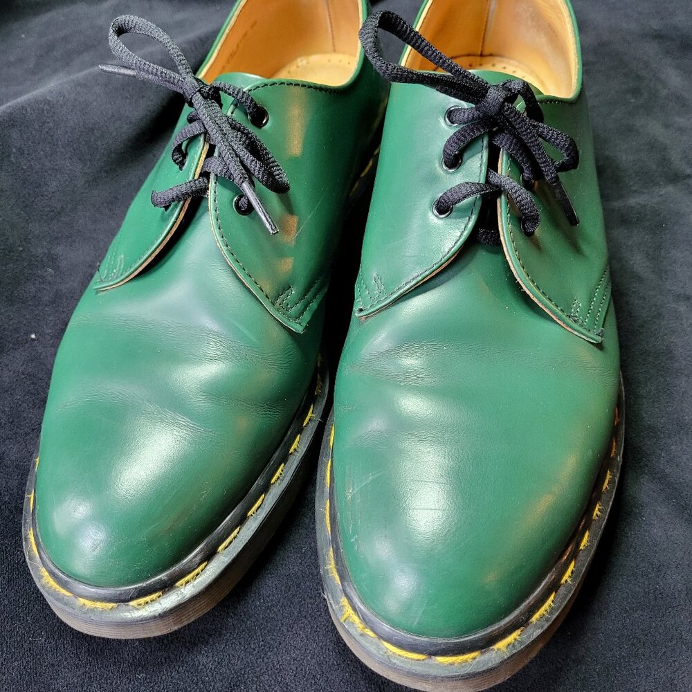 vintage Doc DR Martens Made in England sz men's 9.5 green